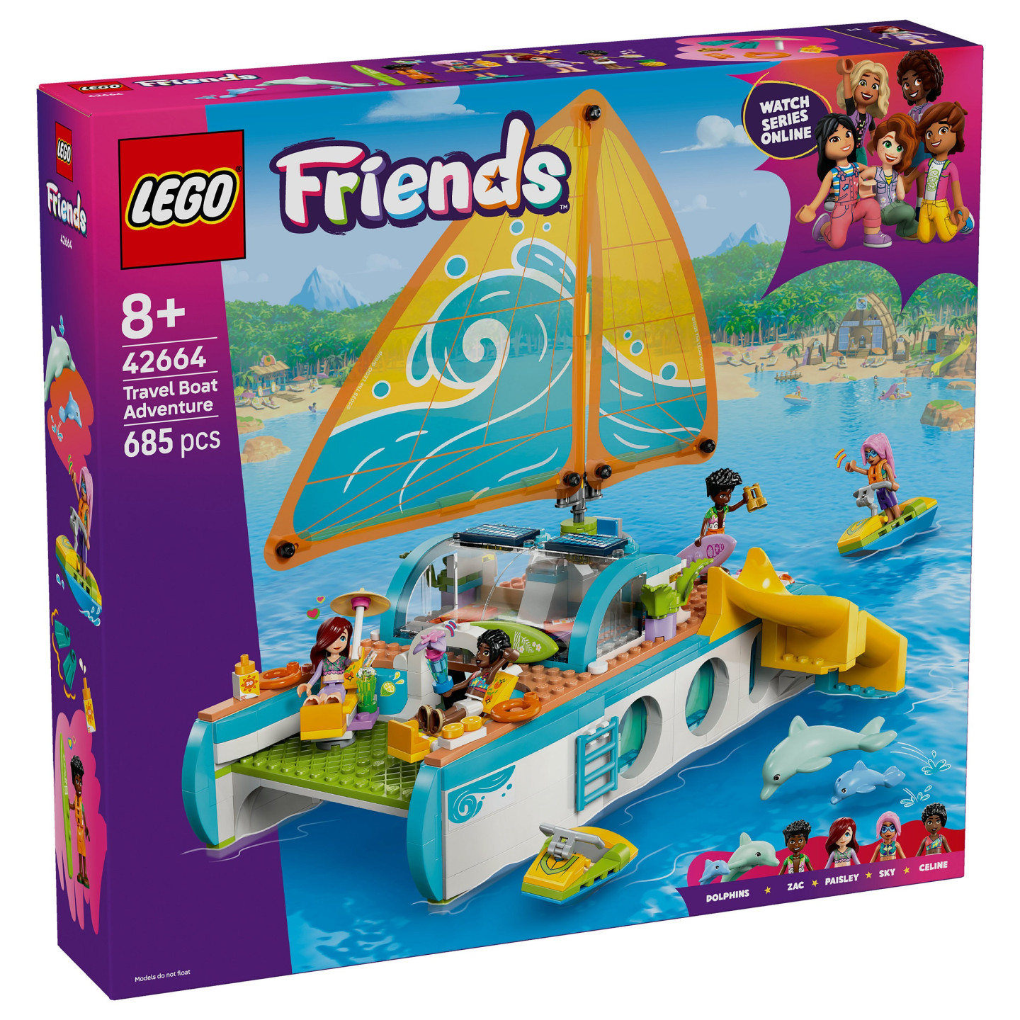 LEGO 42664 Friends Segelabenteuer — Buy in Cyprus with Fast Delivery