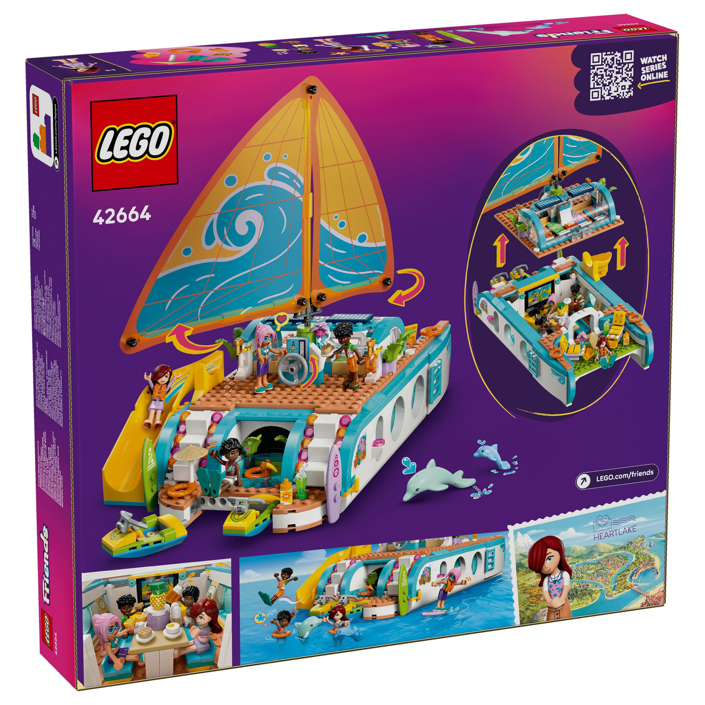 LEGO 42664 Friends Segelabenteuer — Buy in Cyprus with Fast Delivery