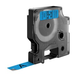 Dymo LabelWriter - D1 Etiketten Selbstklebend - 12 mm x 7 m - Schwarz auf Blau - (S0720560) — Buy in Cyprus with Fast Delivery