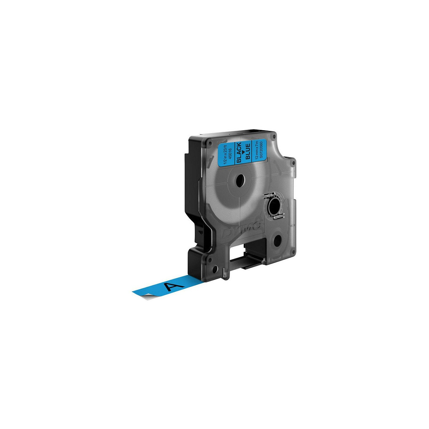 Dymo LabelWriter - D1 Etiketten Selbstklebend - 12 mm x 7 m - Schwarz auf Blau - (S0720560) — Buy in Cyprus with Fast Delivery