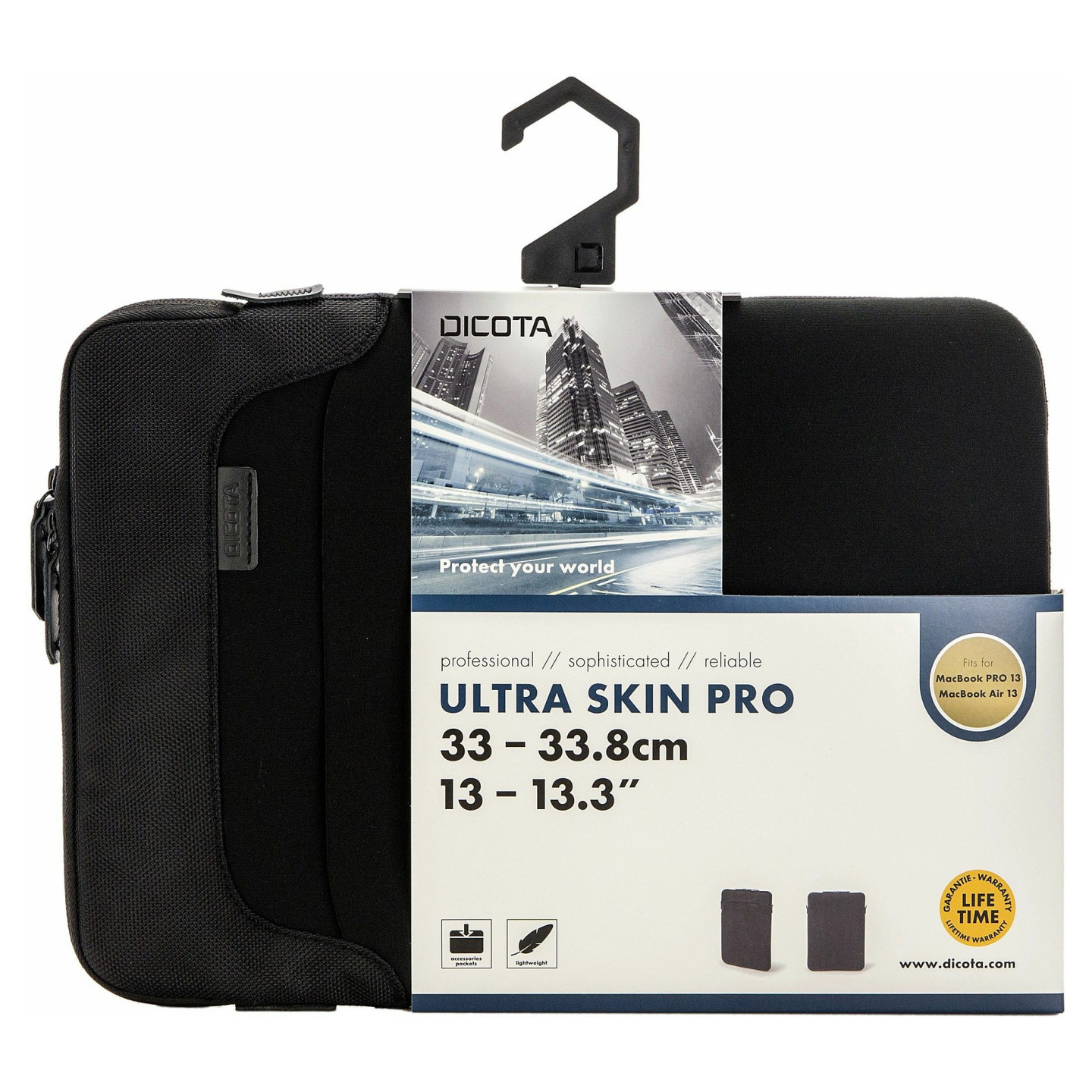 Dicota UltraSkinPro 33cm-33.78cm (13-13.3') black — Buy in Cyprus with Fast Delivery