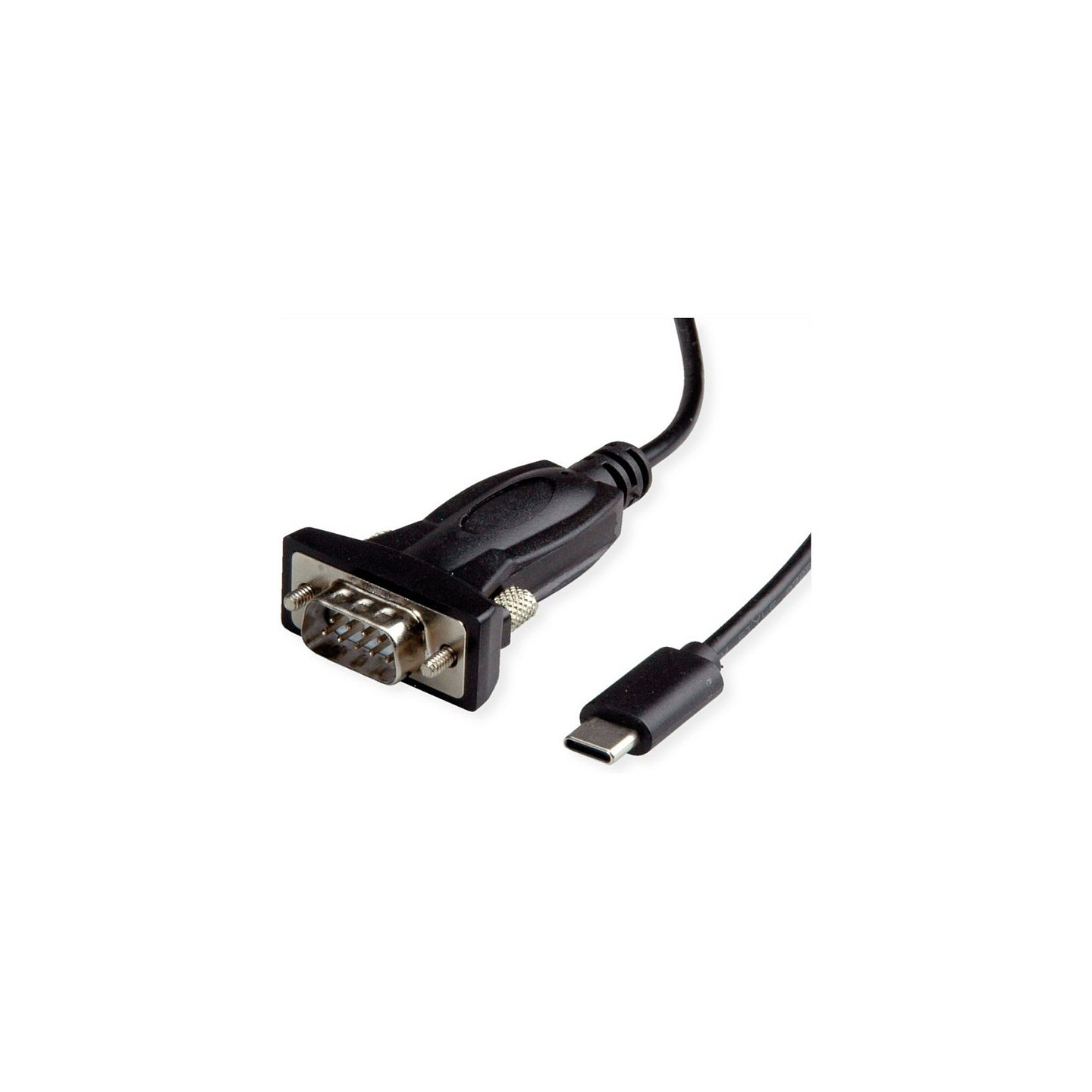 VALUE USB - Seriell Konverter-Kabel Typ C - RS232 schwarz 1.8m — Buy in Cyprus with Fast Delivery