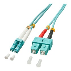 LINDY LWL-Duplexkabel LC SC OM3 2m 50 125æm Multimode — Buy in Cyprus with Fast Delivery