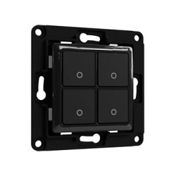 Shelly Accessories 'Wall Switch 4' Wandtaster 4-fach Schwarz — Buy in Cyprus with Fast Delivery