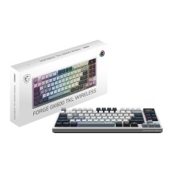 MSI FORGE GK600 TKL W SKY Gaming Keyboard Wireless — Buy in Cyprus with Fast Delivery