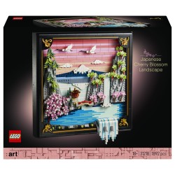 LEGO 31218 Art Japanische Kirschbltenlandschaft — Buy in Cyprus with Fast Delivery