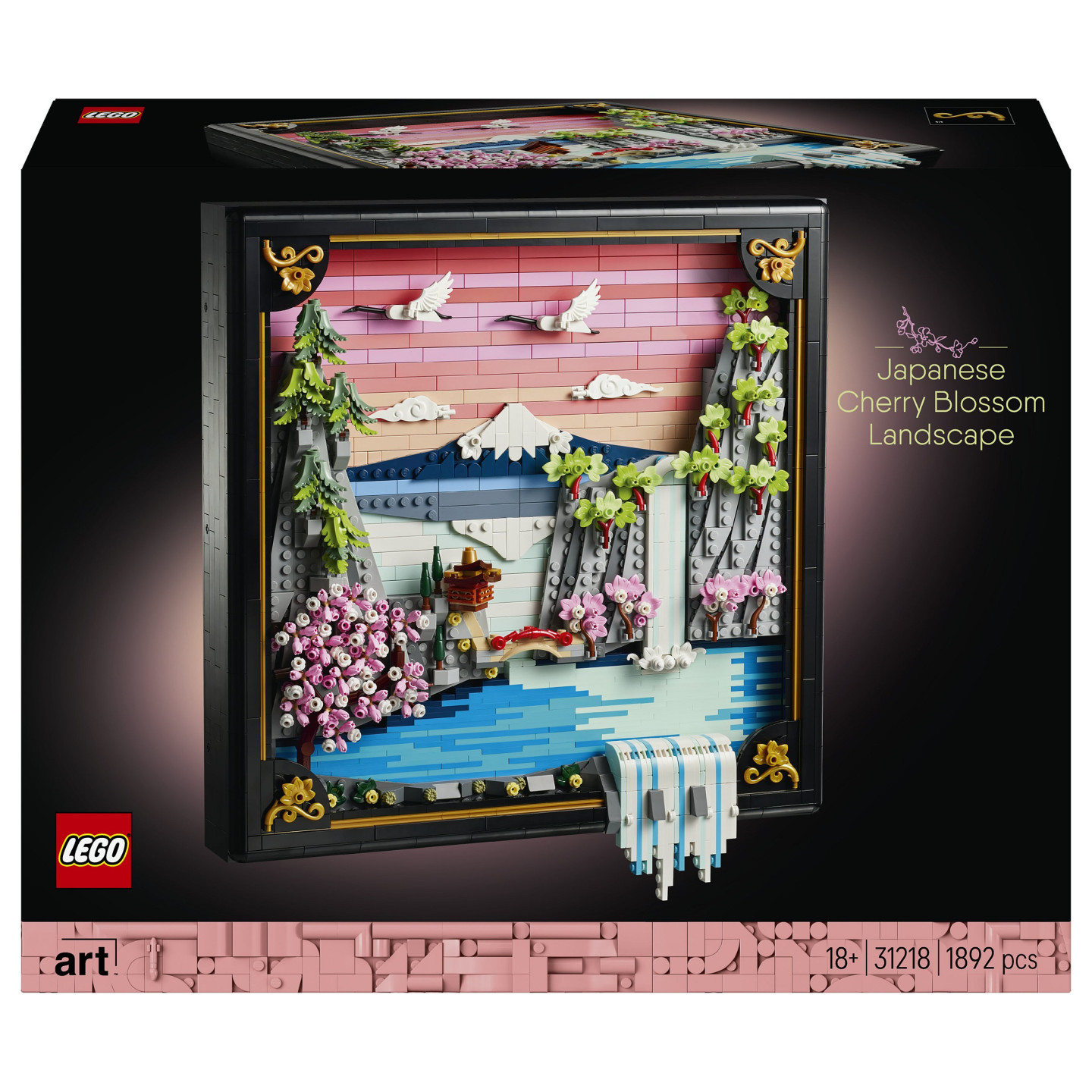 LEGO 31218 Art Japanische Kirschbltenlandschaft — Buy in Cyprus with Fast Delivery