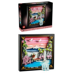 LEGO 31218 Art Japanische Kirschbltenlandschaft — Buy in Cyprus with Fast Delivery