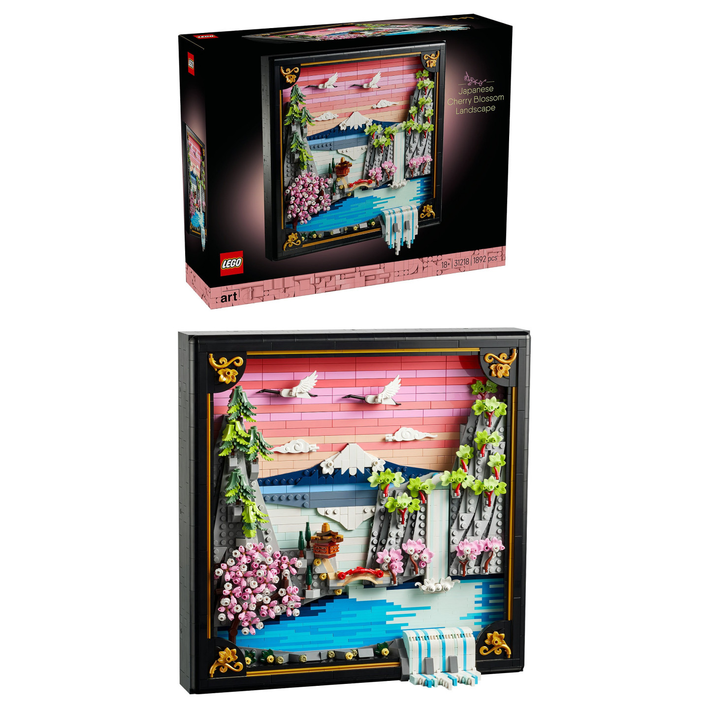 LEGO 31218 Art Japanische Kirschbltenlandschaft — Buy in Cyprus with Fast Delivery