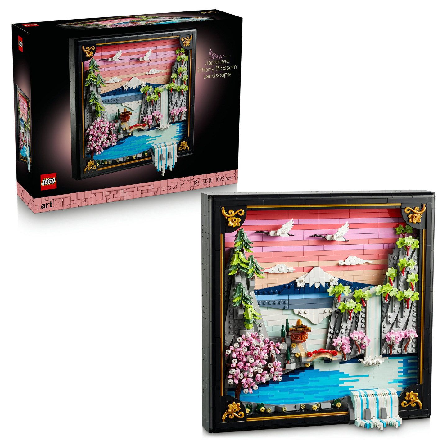 LEGO 31218 Art Japanische Kirschbltenlandschaft — Buy in Cyprus with Fast Delivery