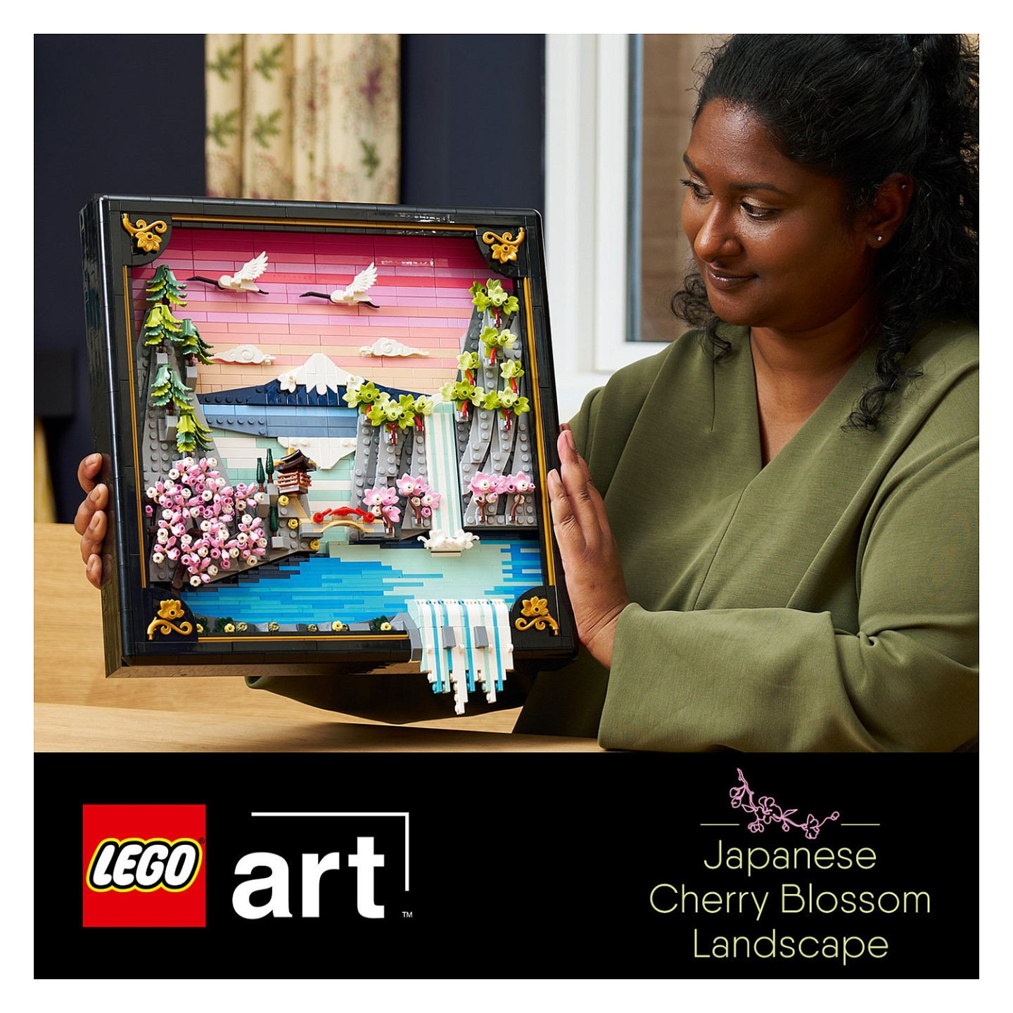 LEGO 31218 Art Japanische Kirschbltenlandschaft — Buy in Cyprus with Fast Delivery