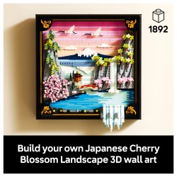 LEGO 31218 Art Japanische Kirschbltenlandschaft — Buy in Cyprus with Fast Delivery