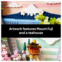 LEGO 31218 Art Japanische Kirschbltenlandschaft — Buy in Cyprus with Fast Delivery