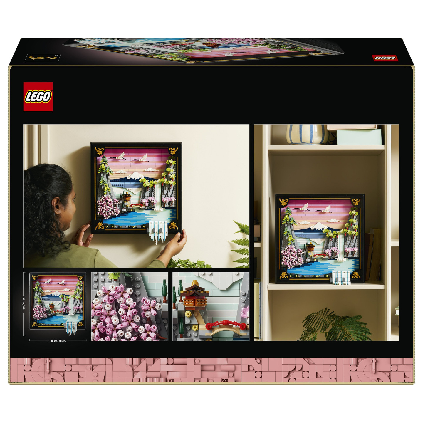 LEGO 31218 Art Japanische Kirschbltenlandschaft — Buy in Cyprus with Fast Delivery