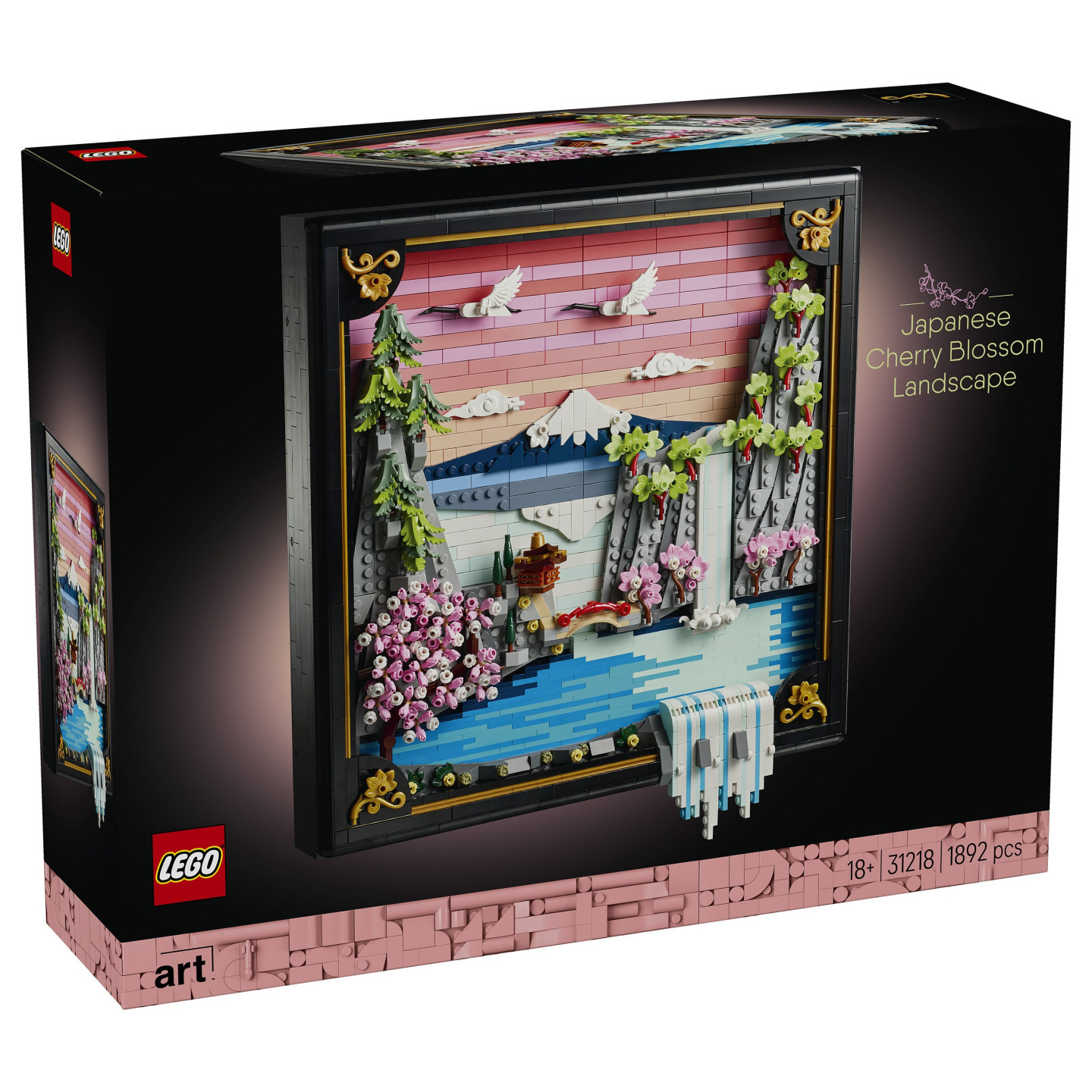 LEGO 31218 Art Japanische Kirschbltenlandschaft — Buy in Cyprus with Fast Delivery