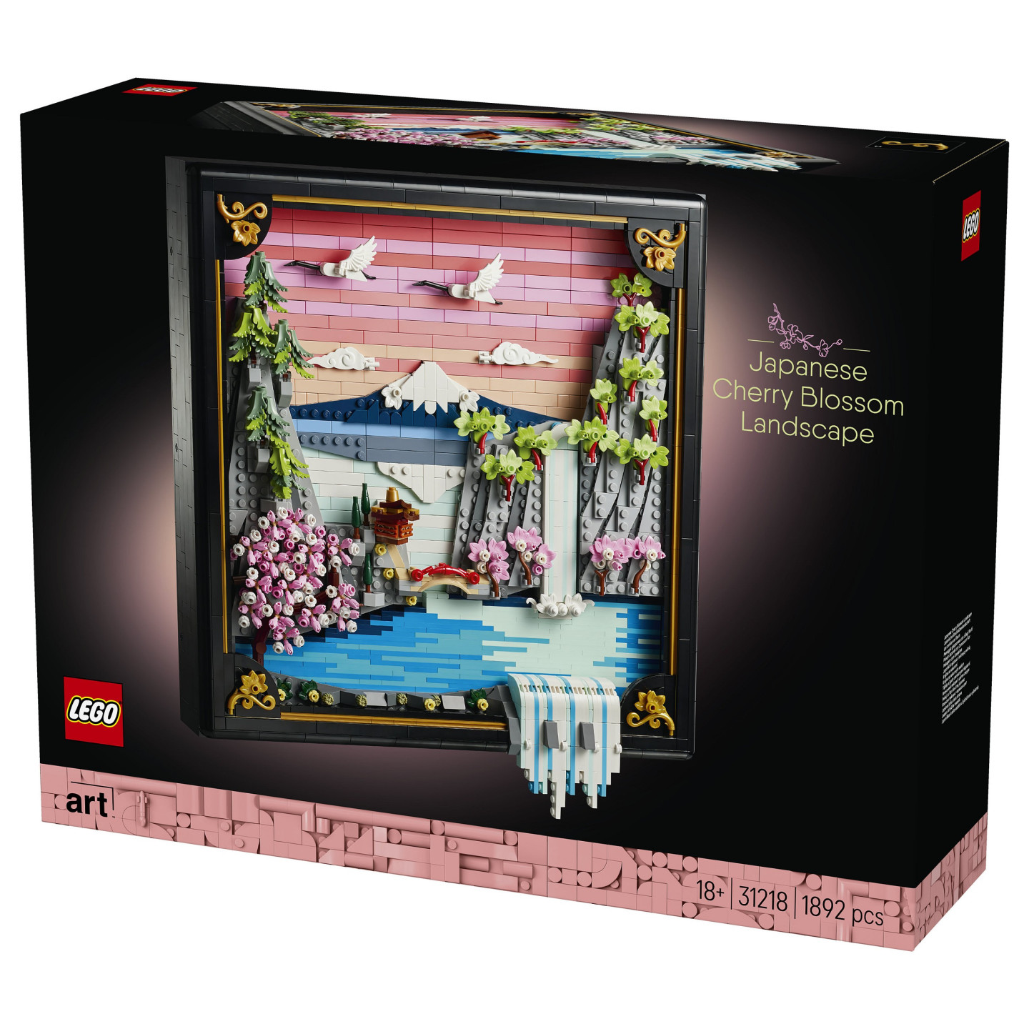 LEGO 31218 Art Japanische Kirschbltenlandschaft — Buy in Cyprus with Fast Delivery