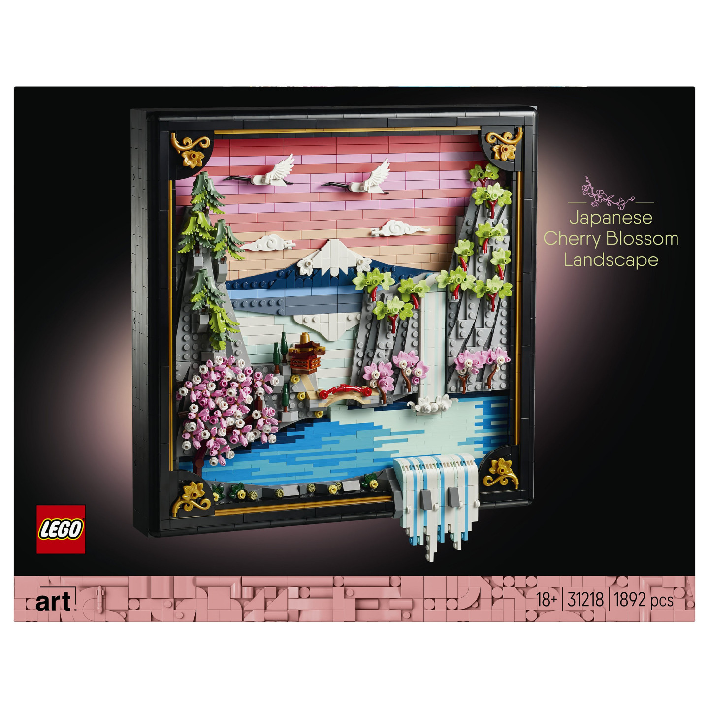 LEGO 31218 Art Japanische Kirschbltenlandschaft — Buy in Cyprus with Fast Delivery
