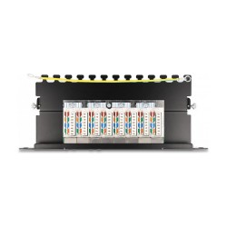 Delock 10? Patchpanel 8 Port Cat.6A 1 HE schwarz — Buy in Cyprus with Fast Delivery