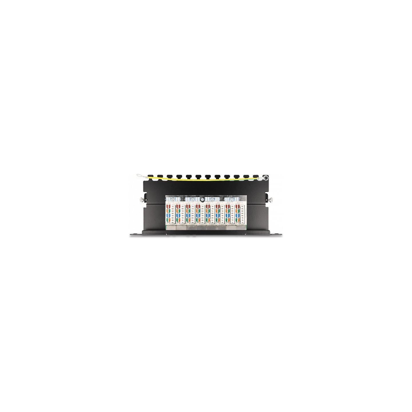 Delock 10? Patchpanel 8 Port Cat.6A 1 HE schwarz — Buy in Cyprus with Fast Delivery