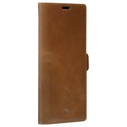 dbramante1928 Copenhagen Slim - Flip-Hlle fr Mobiltelefon - genarbtes Leder - Hellbraun - fr Samsung Galaxy S22 U