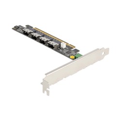 PCI Express x16 Karte zu 4 x intern SFF-8654 4i NVMe - Bifurcation — Buy in Cyprus with Fast Delivery