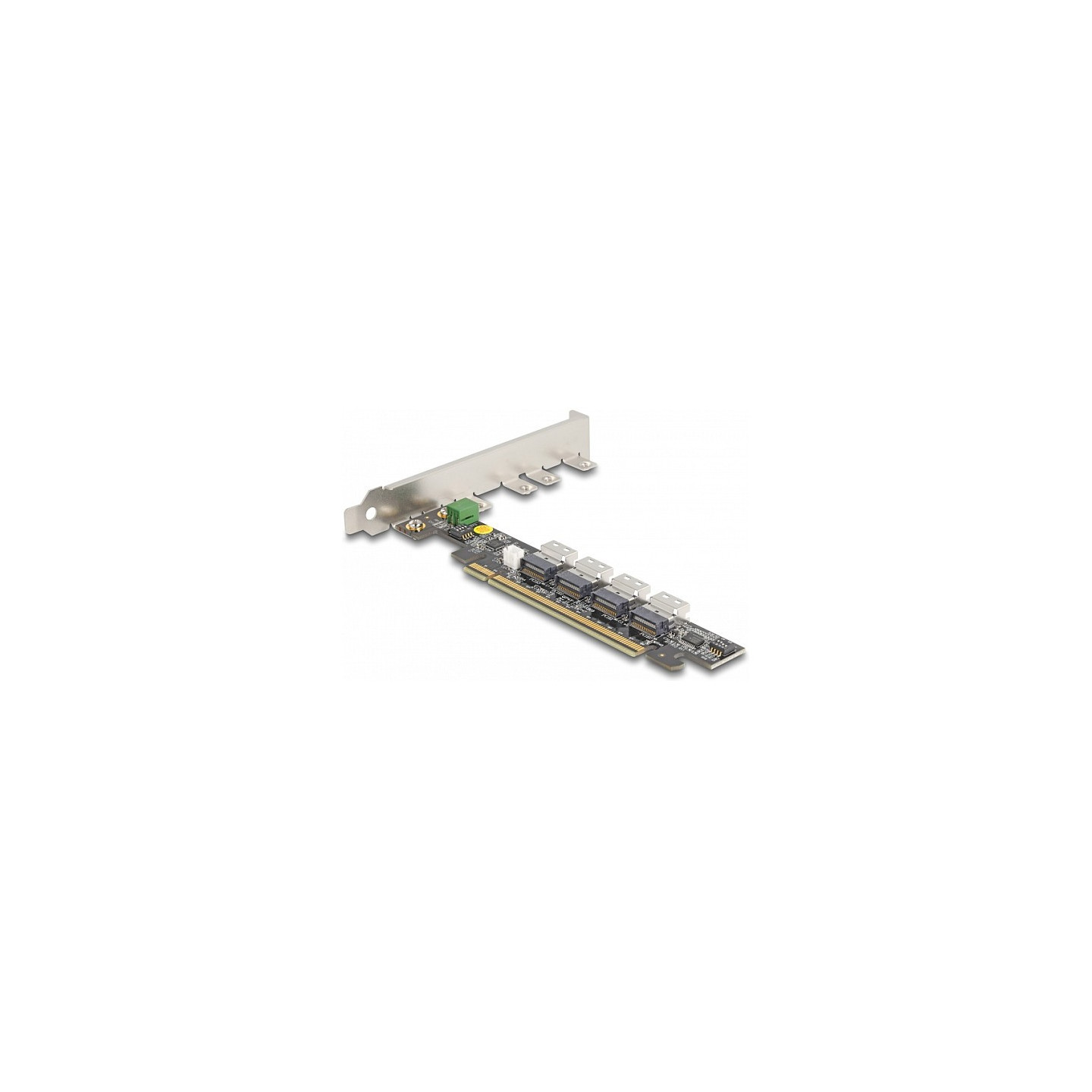 PCI Express x16 Karte zu 4 x intern SFF-8654 4i NVMe - Bifurcation — Buy in Cyprus with Fast Delivery