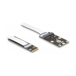 Konverter M.2 Key B+M Stecker zu 1 x Mini PCIe Slot half size full size mit flexiblem Kabel — Buy in Cyprus with Fast Delivery