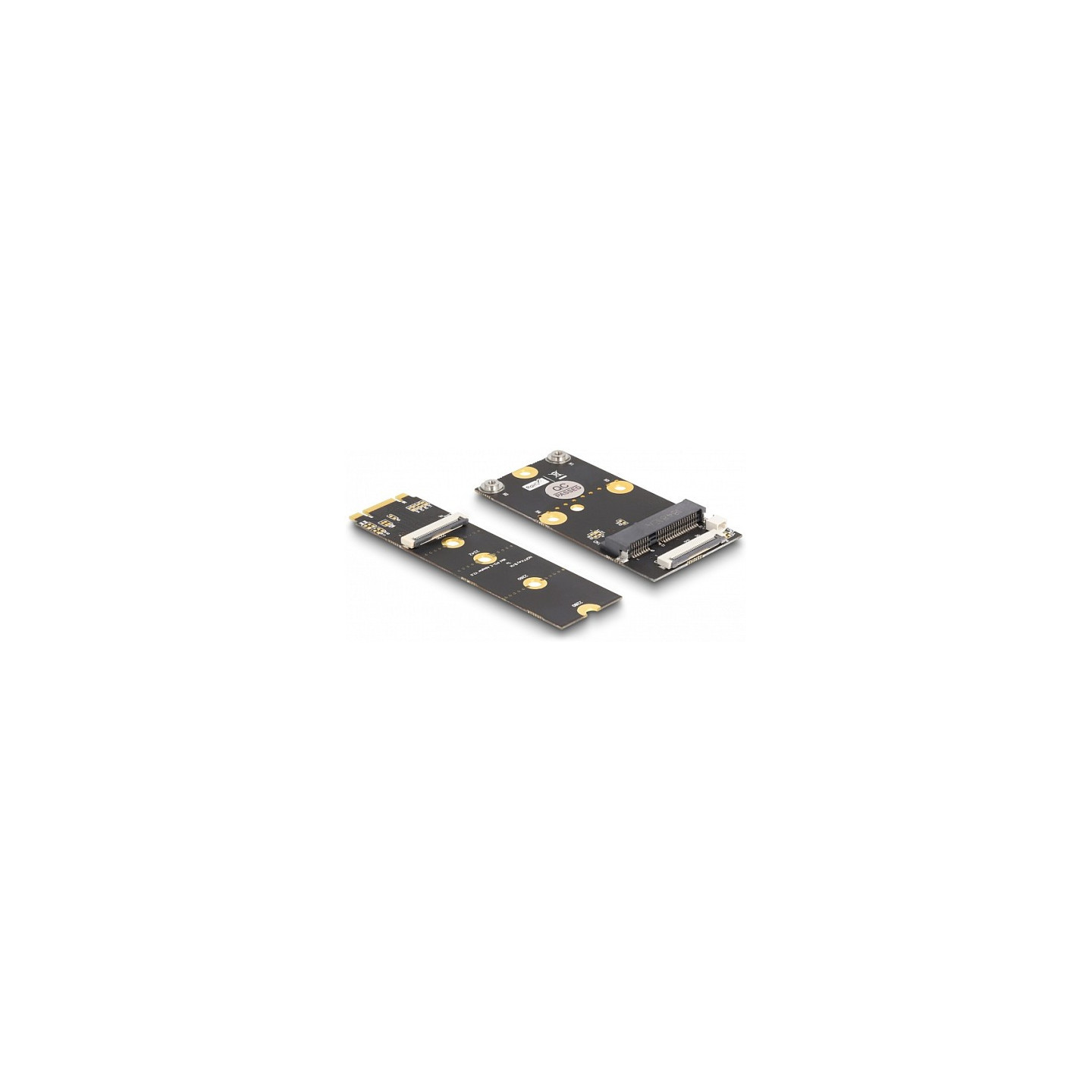 Konverter M.2 Key B+M Stecker zu 1 x Mini PCIe Slot half size full size mit flexiblem Kabel — Buy in Cyprus with Fast Delivery