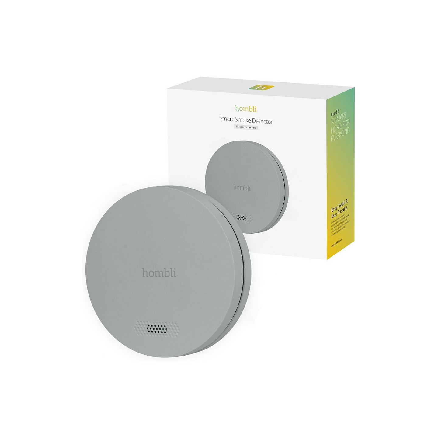 Hombli smarter Rauchmelder grau — Buy in Cyprus with Fast Delivery