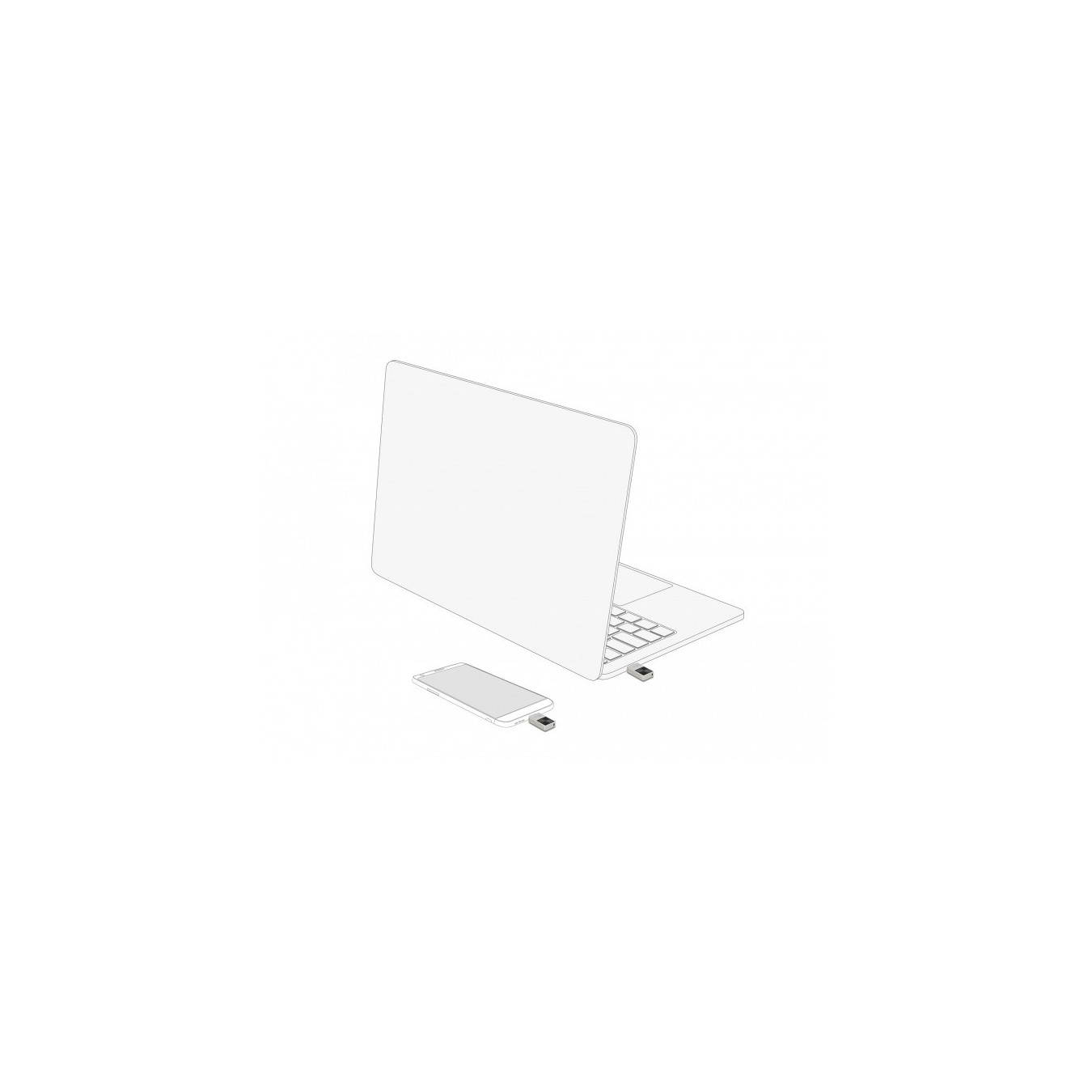 DeLOCK Mini USB-C 32GB Flash Drive - USB 3.2 Gen1 (5Gbps), Metal Housing, Silver — Buy in Cyprus with Fast Delivery