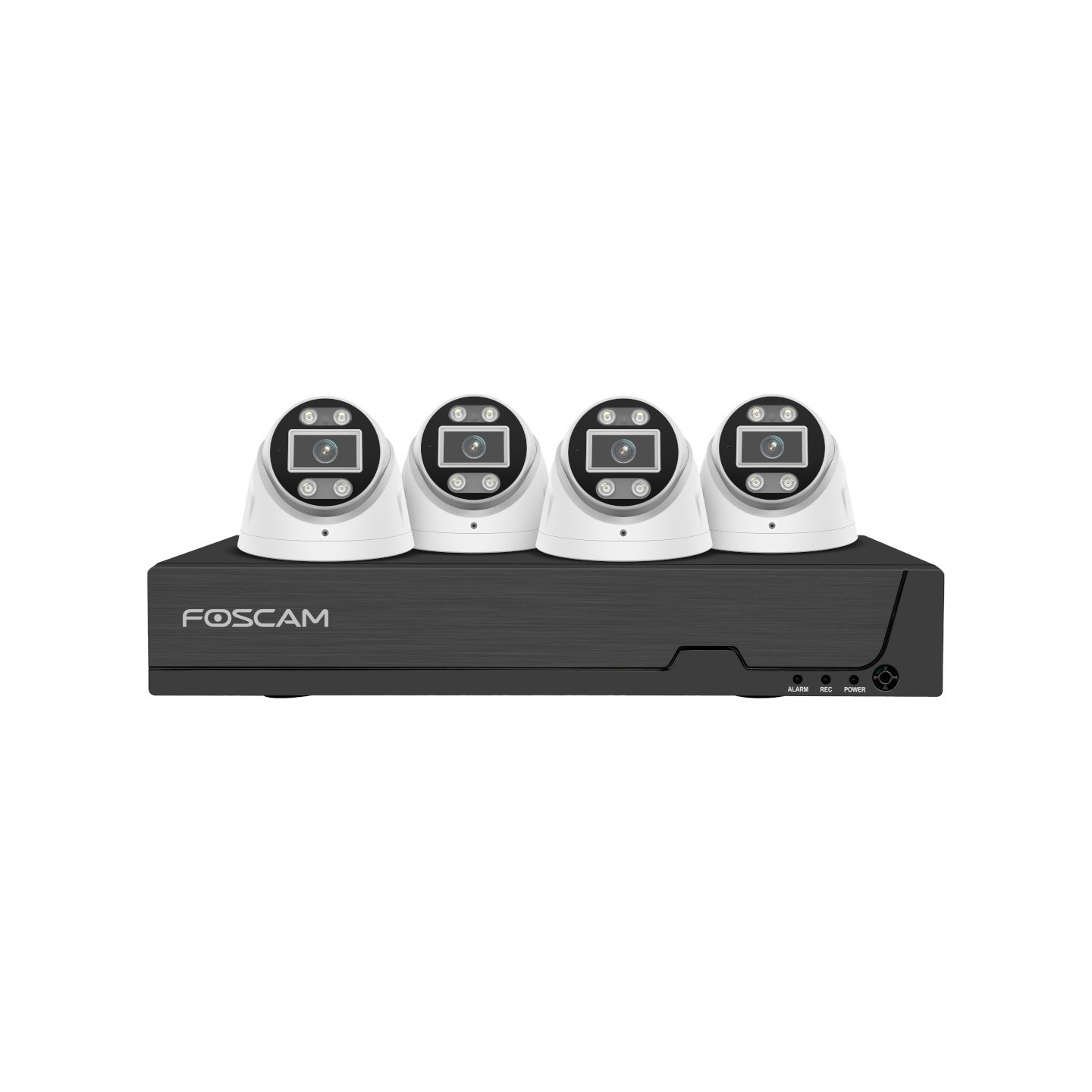 FOSCAM FN9108E-T4-2T Überwachungskameraset 4 Kameras mit Recorder Weiß — Buy in Cyprus with Fast Delivery