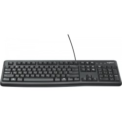 Buy Logitech K120 - Wired USB Full-Size Keyboard - Black, US QWERTY, Spill-Resis... in Cyprus, Nicosia, Limassol, Larnaka, Pafos