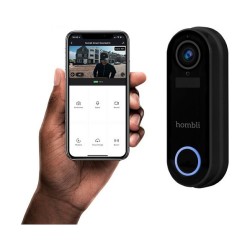 Hombli smarte Türklingel 2 (schwarz) + Gong — Buy in Cyprus with Fast Delivery