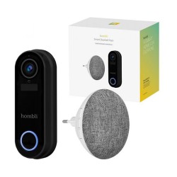 Hombli smarte Türklingel 2 (schwarz) + Gong — Buy in Cyprus with Fast Delivery