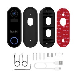 Hombli smarte Türklingel 2 (schwarz) + Gong — Buy in Cyprus with Fast Delivery