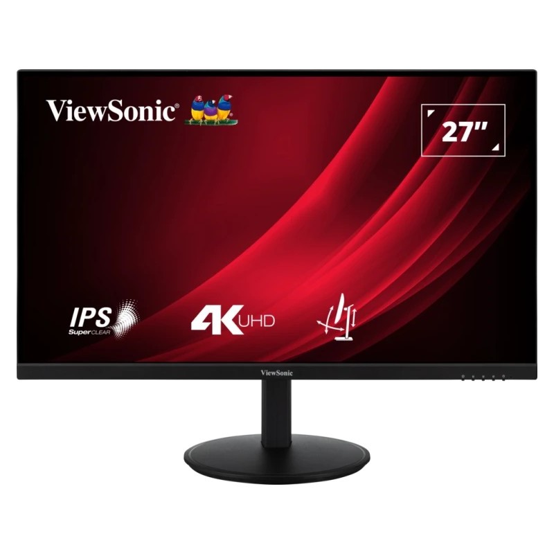 Buy ViewSonic VG2708-4K - 27-inch 4K UHD IPS Monitor, HDR10+, 4ms, 60Hz, DP + 2x... in Cyprus, Nicosia, Limassol, Larnaka, Pafos