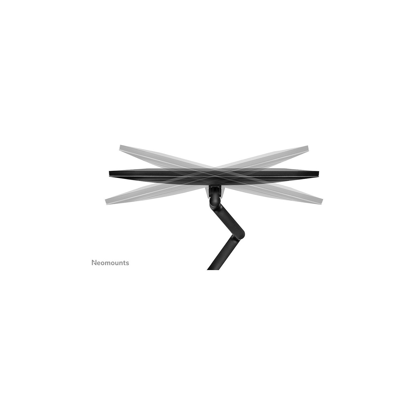 Neomounts DS60-425BL2 Tischhalterung für 17-27' Bildschirme - Schwarz — Buy in Cyprus with Fast Delivery