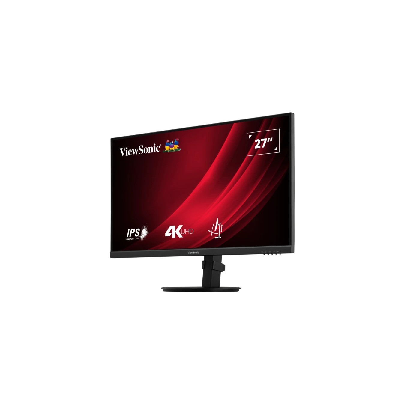 ViewSonic VG2708-4K - 27-inch 4K UHD IPS Monitor, HDR10+, 4ms, 60Hz, DP + 2x HDMI, Black — Buy in Cyprus with Fast Delivery