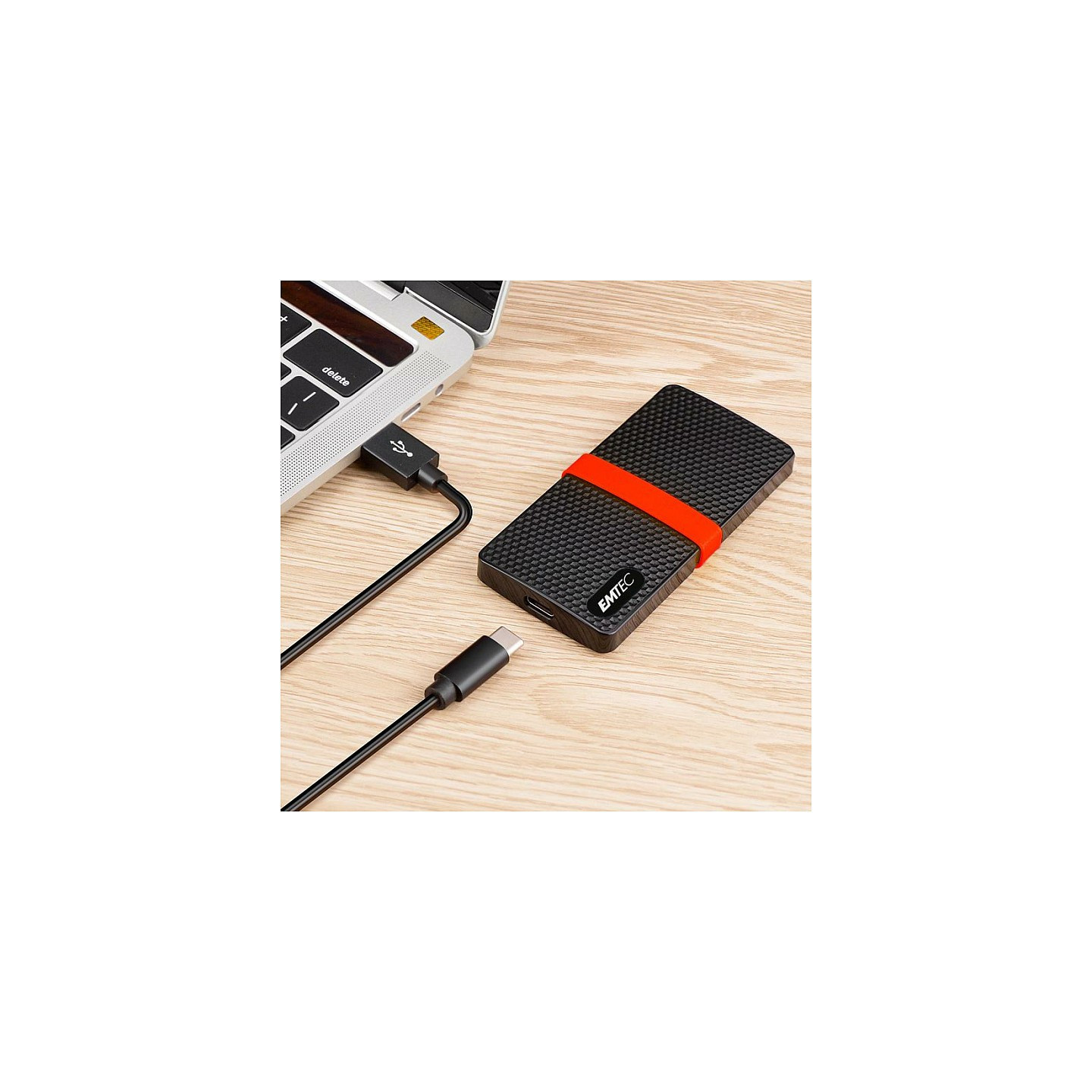 2TB Emtec SSD 3.2Gen1 X200 Portable retail — Buy in Cyprus with Fast Delivery
