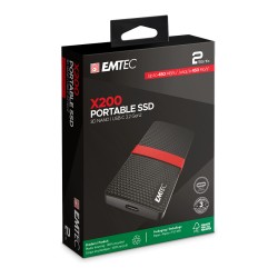 2TB Emtec SSD 3.2Gen1 X200 Portable retail — Buy in Cyprus with Fast Delivery