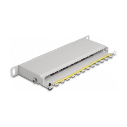 Delock 10? Patchpanel 8 Port Cat.6A 0.5 HE grau — Buy in Cyprus with Fast Delivery
