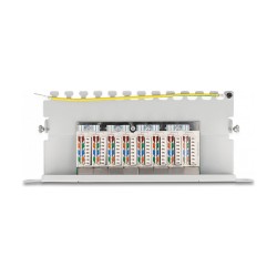 Delock 10? Patchpanel 8 Port Cat.6A 0.5 HE grau — Buy in Cyprus with Fast Delivery