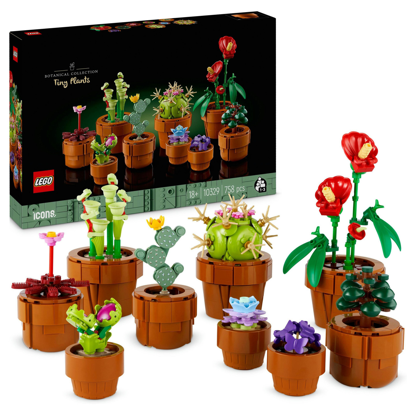 LEGO Icons Mini Pflanzen 10329 — Buy in Cyprus with Fast Delivery