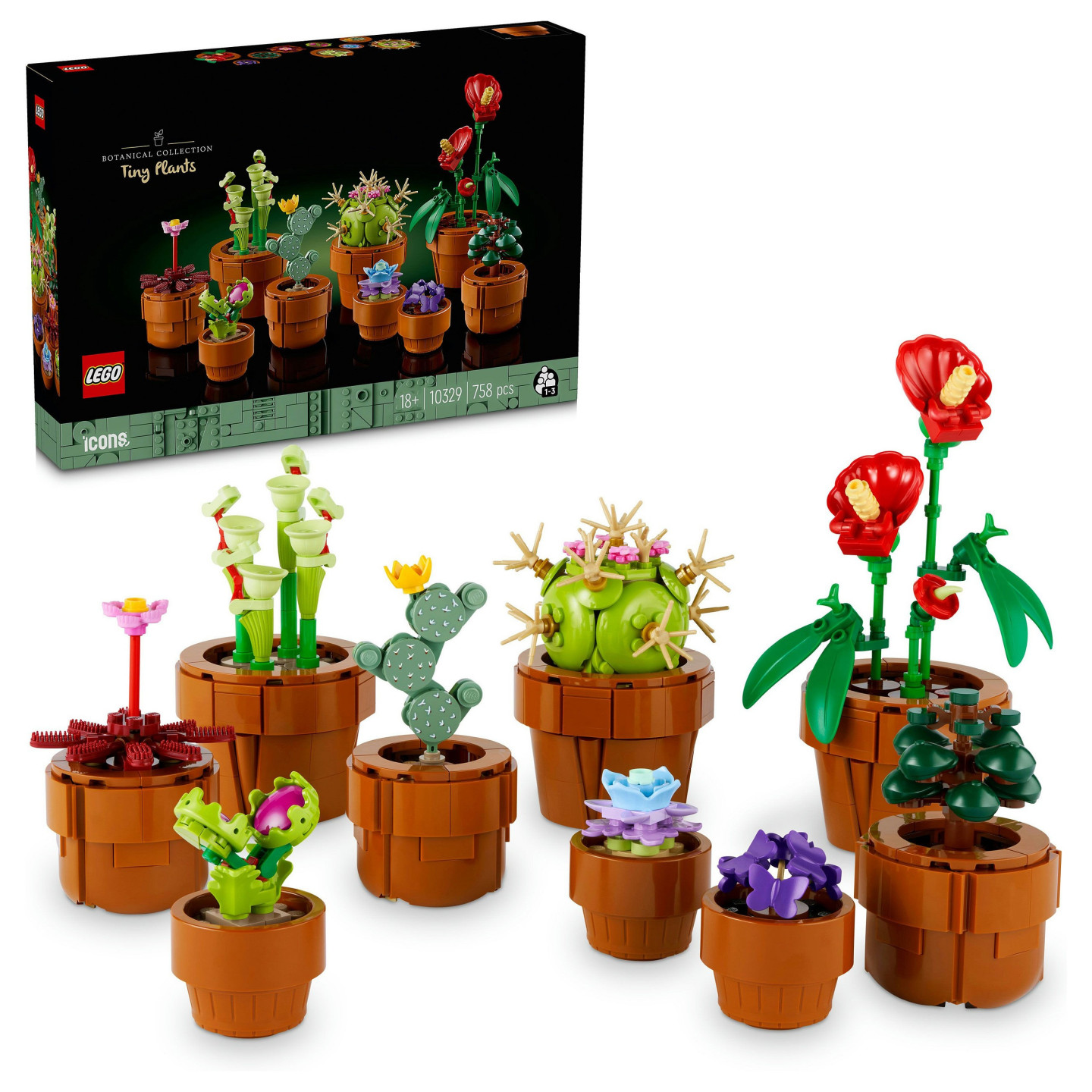 LEGO Icons Mini Pflanzen 10329 — Buy in Cyprus with Fast Delivery