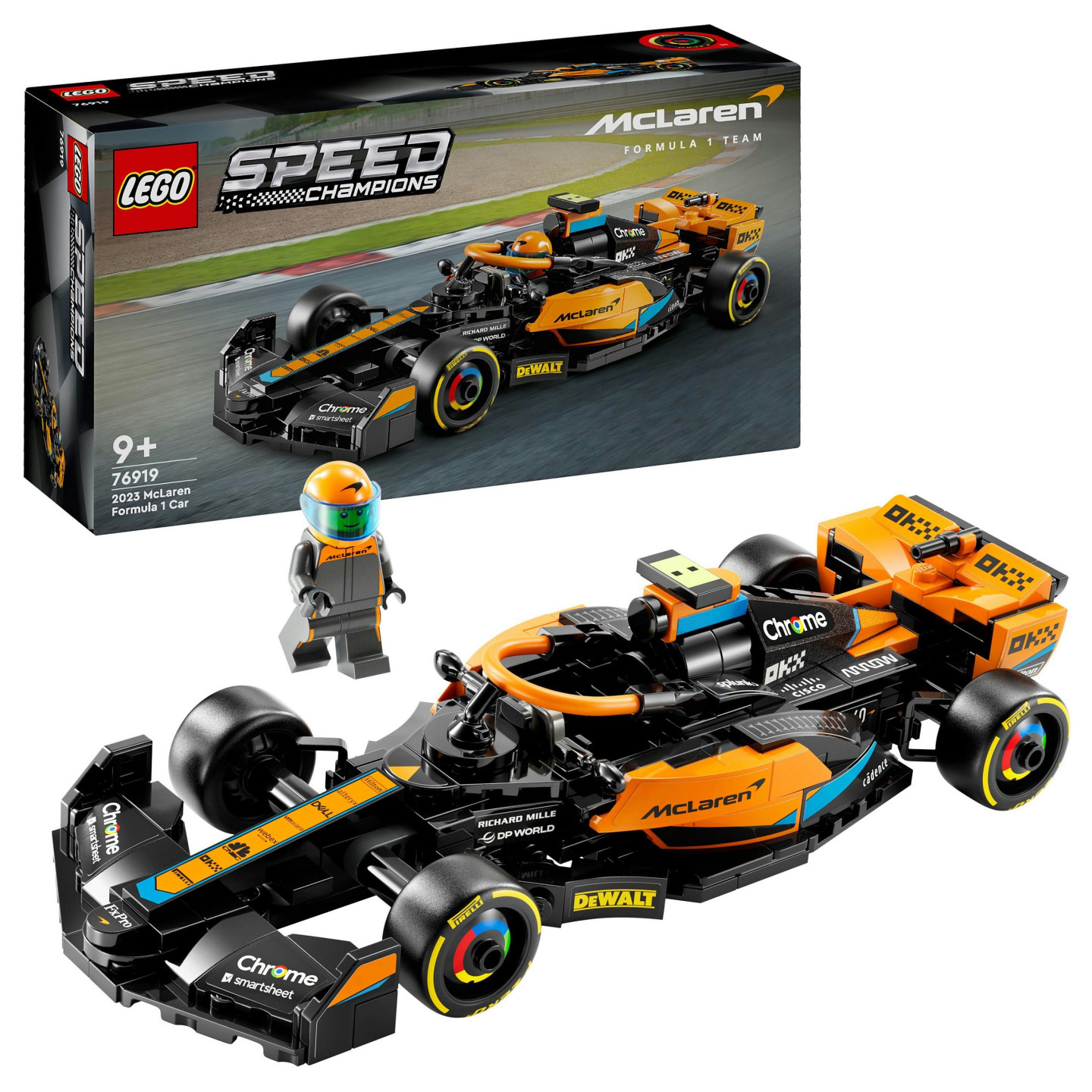 LEGO Speed Champions McLaren Formel-1 Rennwagen 2023 76919 — Buy in Cyprus with Fast Delivery
