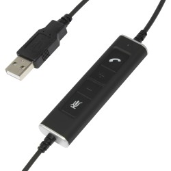 Plusonic Mono USB Headset 10.1P compatible to Teams and Skype — Buy in Cyprus with Fast Delivery