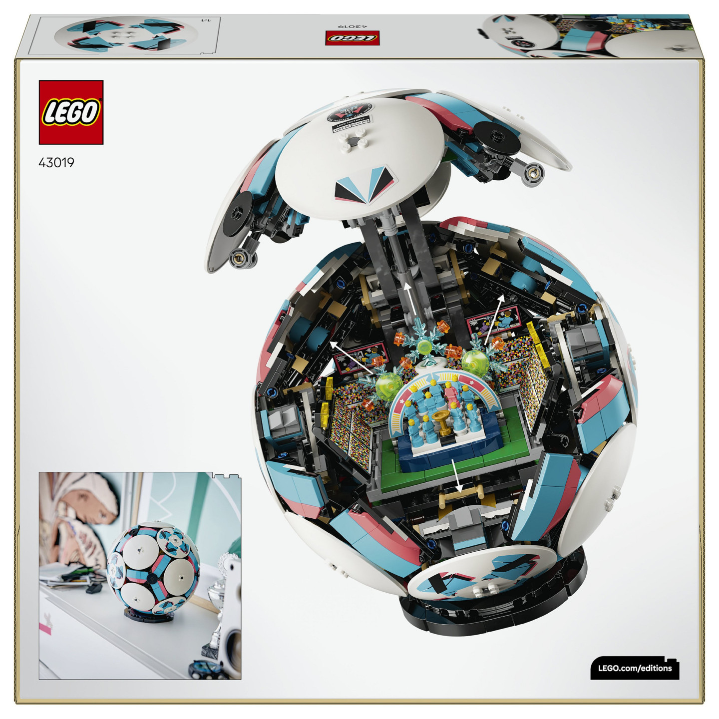 LEGO 43019 Editions Fuball — Buy in Cyprus with Fast Delivery