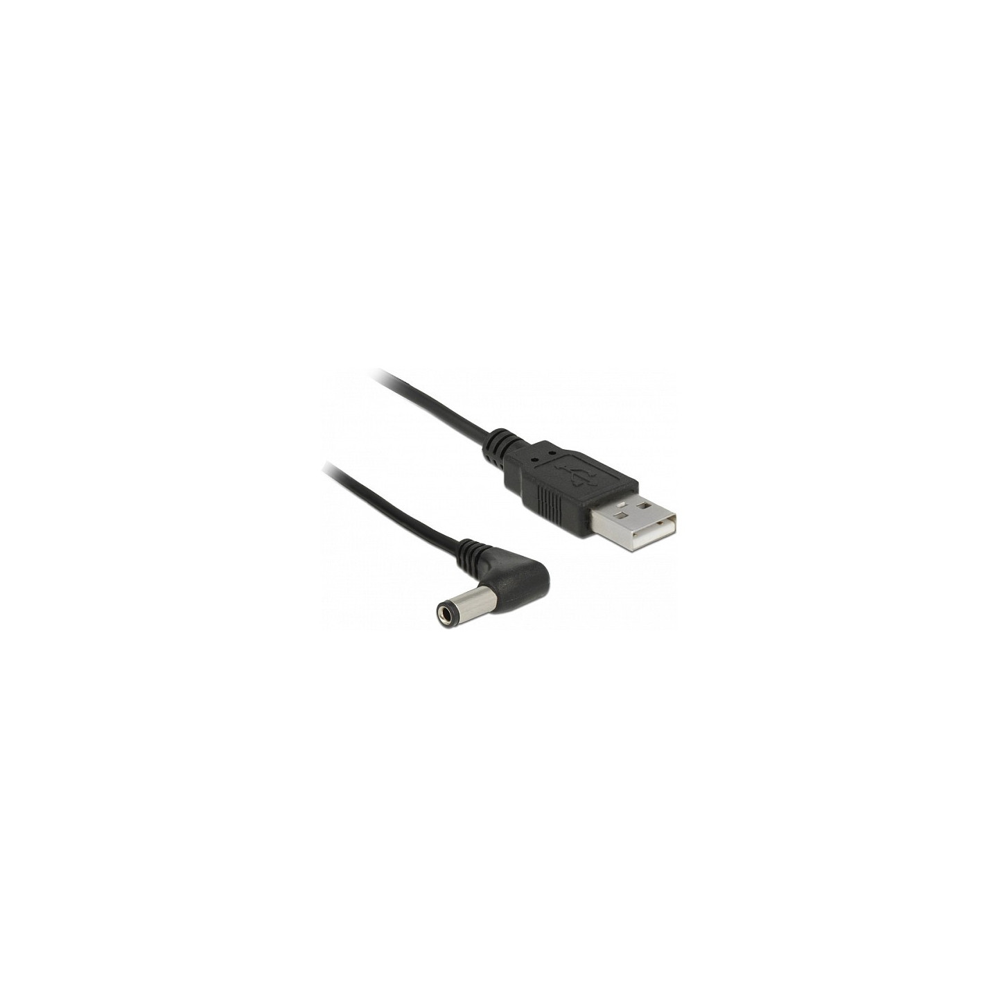USB DeLock Gleichstomstecker 5.5x2.5mm - USB-A 1.5m black — Buy in Cyprus with Fast Delivery
