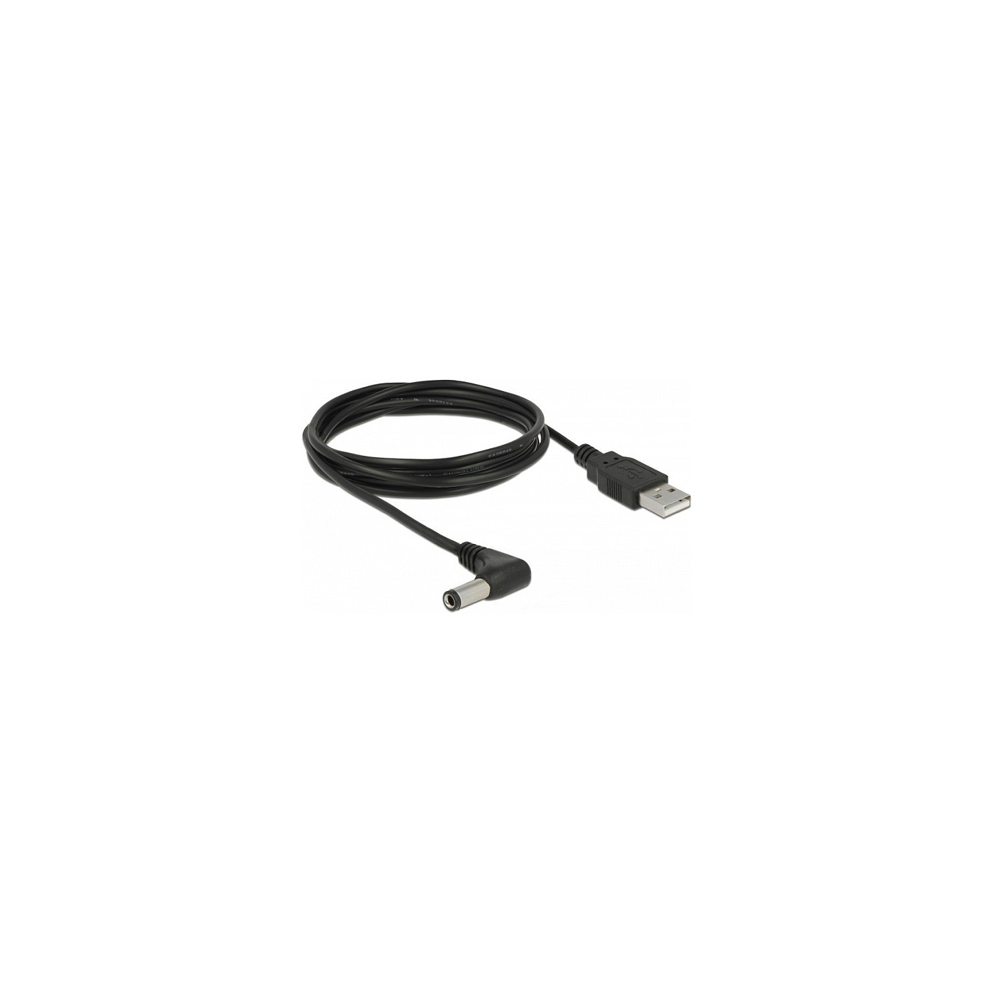 USB DeLock Gleichstomstecker 5.5x2.5mm - USB-A 1.5m black — Buy in Cyprus with Fast Delivery