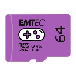 CARD Emtec m64GB UHS-I U3 V30 A1 Gaming Purple — Buy in Cyprus with Fast Delivery